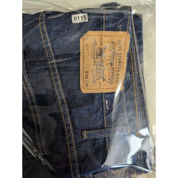 Vintage Levis 517 Bootcut Orange Tab Jeans Mens 38x30 90s Made In USA Cowboy - Picture 16 of 16
